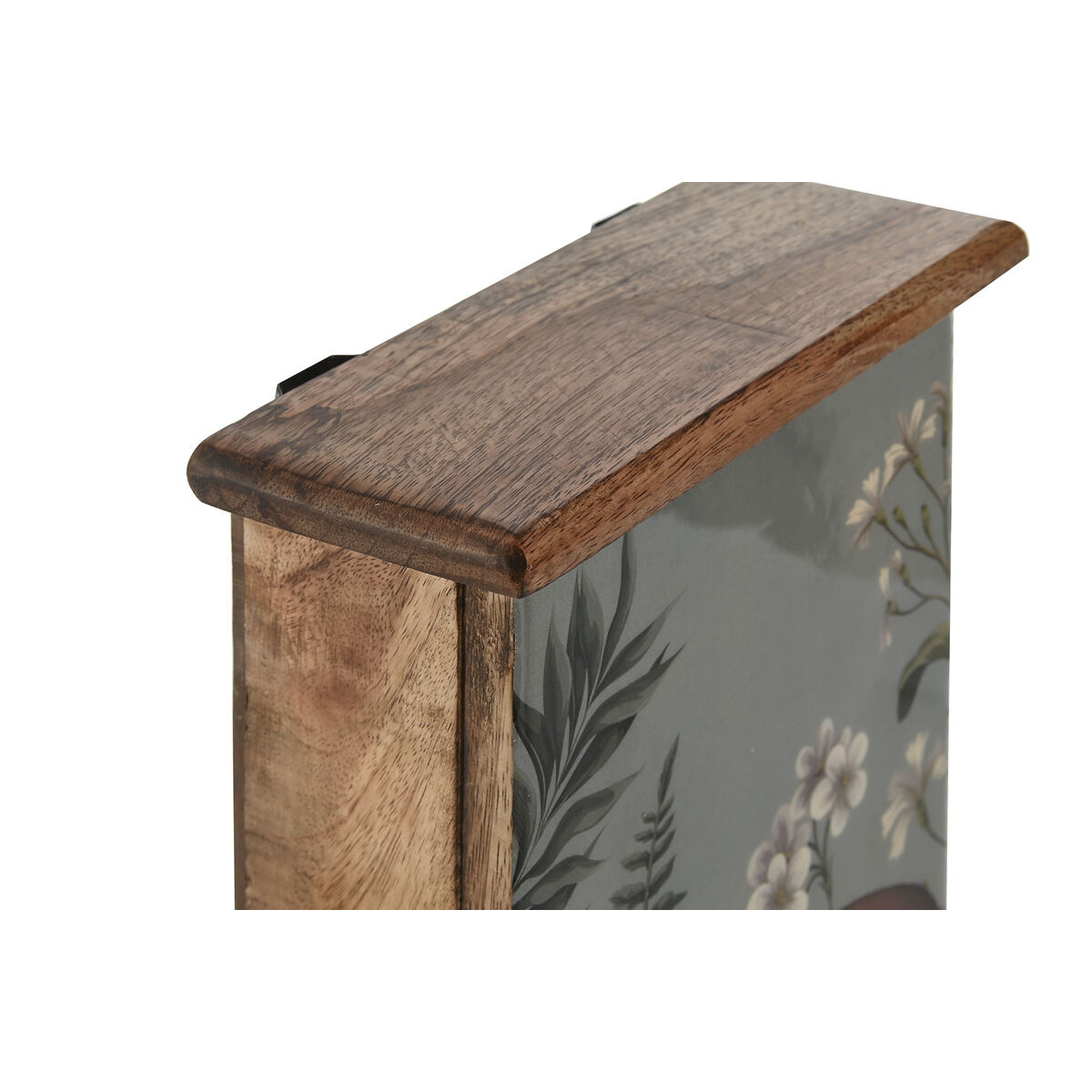 Nyckelskåp Home ESPRIT Naturell 18 x 7,5 x 28 cm - 2