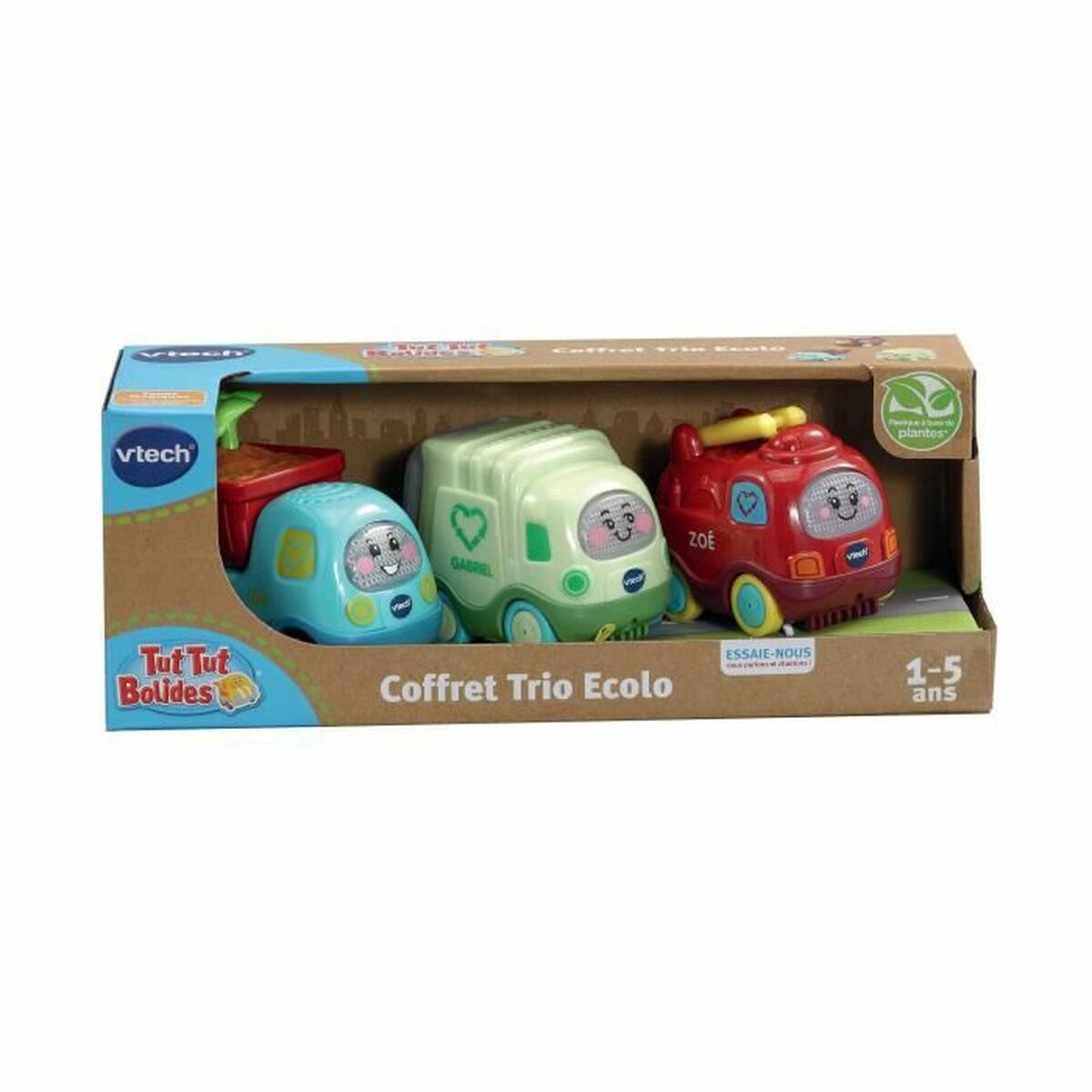 Playset Vtech Tut Tut Bolides Ecolo Trio Box (FR) - 2