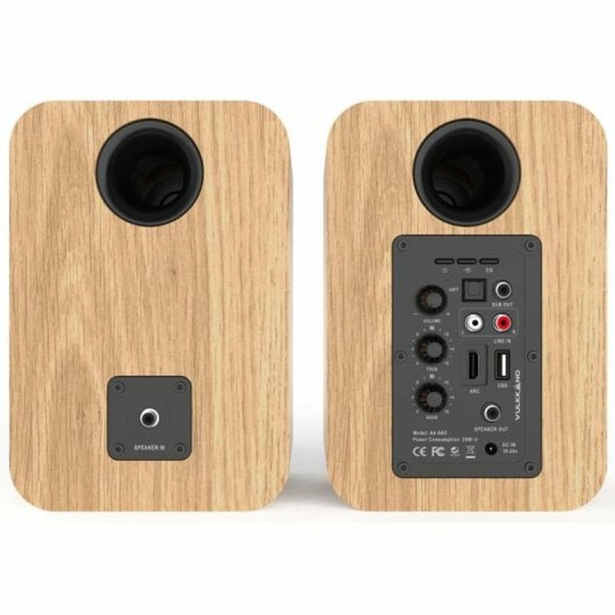 Bluetooth Högtalare Vulkkano A4 ARC Brun 50 W - 2