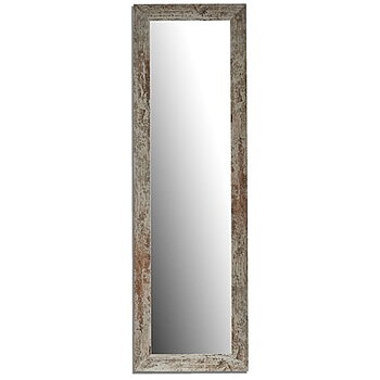 Väggspegel Harry Vit 40,5 x 130,5 x 1,5 cm Rektangulär (2 antal)