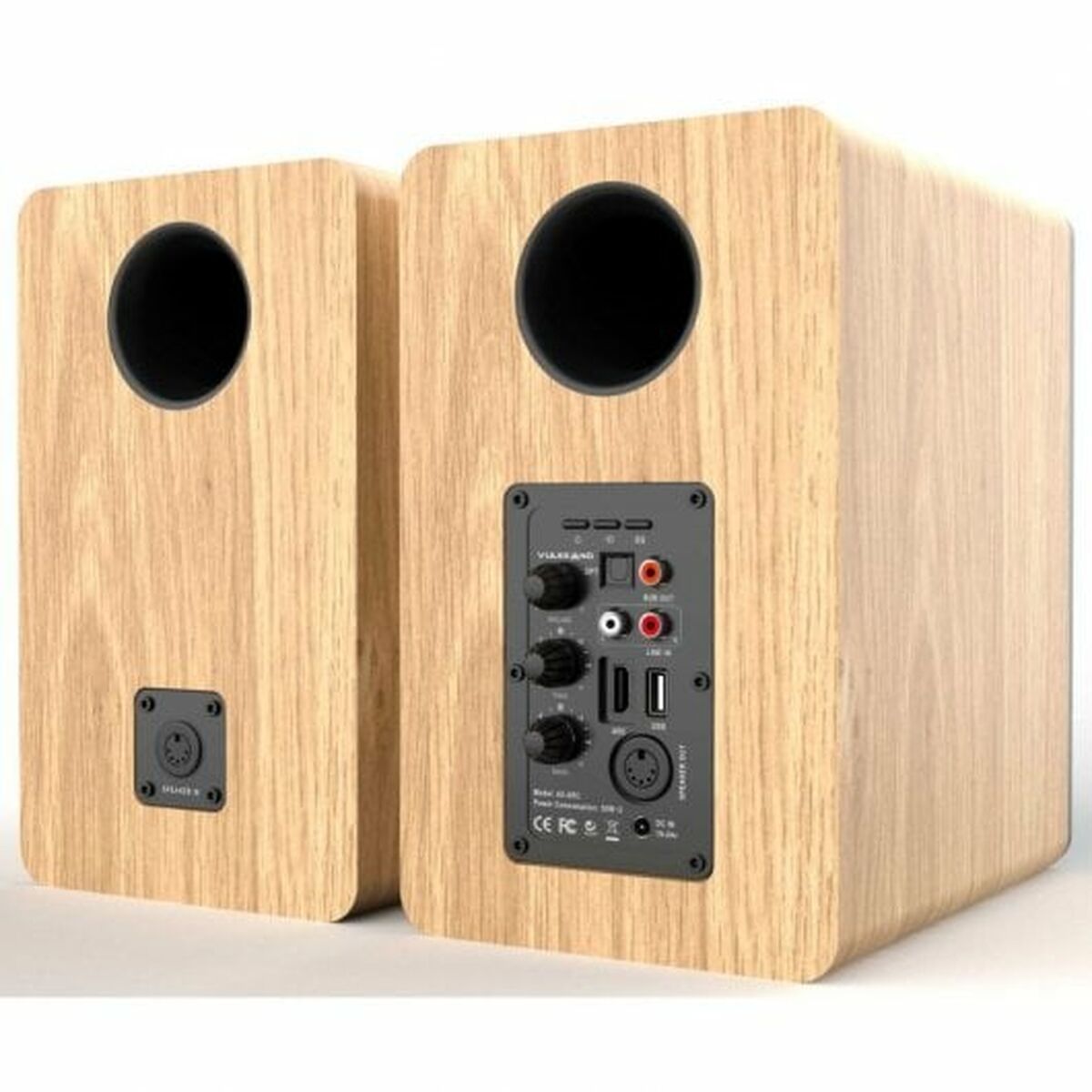 Bluetooth Högtalare Vulkkano A5 ARC Brun 100 W - 2