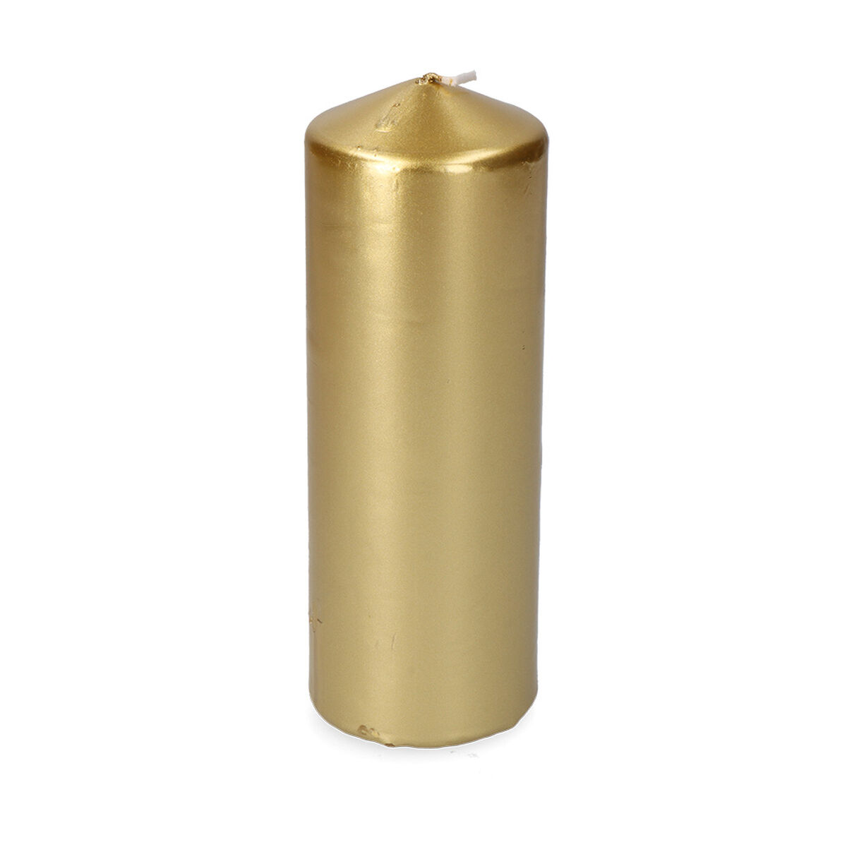 Ljus Gyllene Silvrig Ø 7 x 20 cm 1 antal - 2