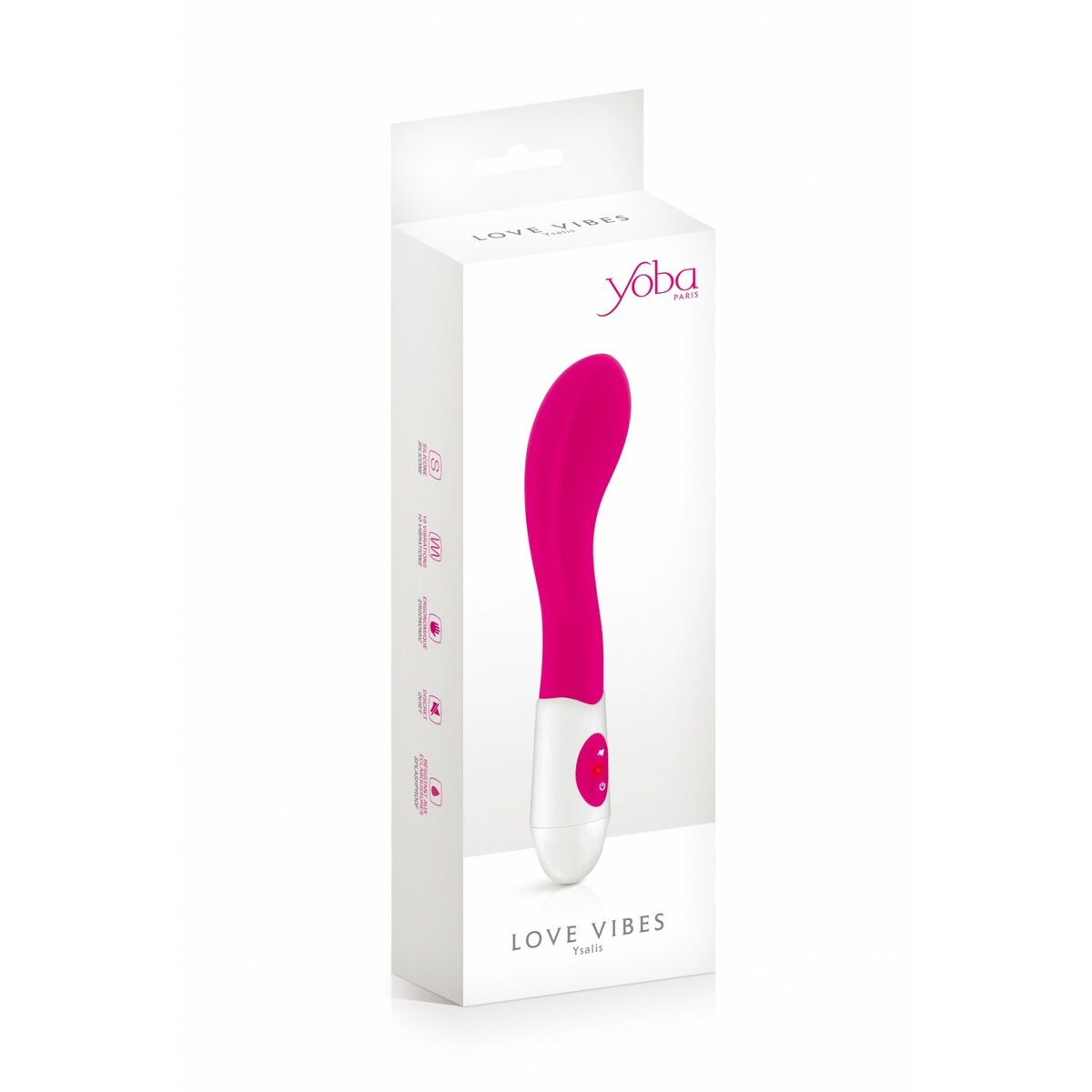 Spot Vibrator Yoba Rosa Silikon - 2