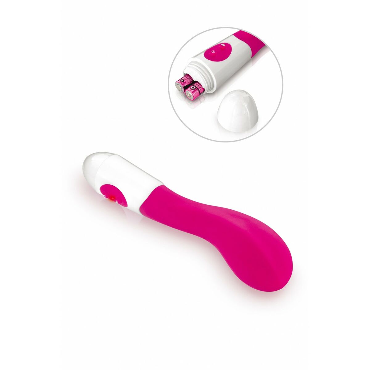 Spot Vibrator Yoba Rosa Silikon - 3