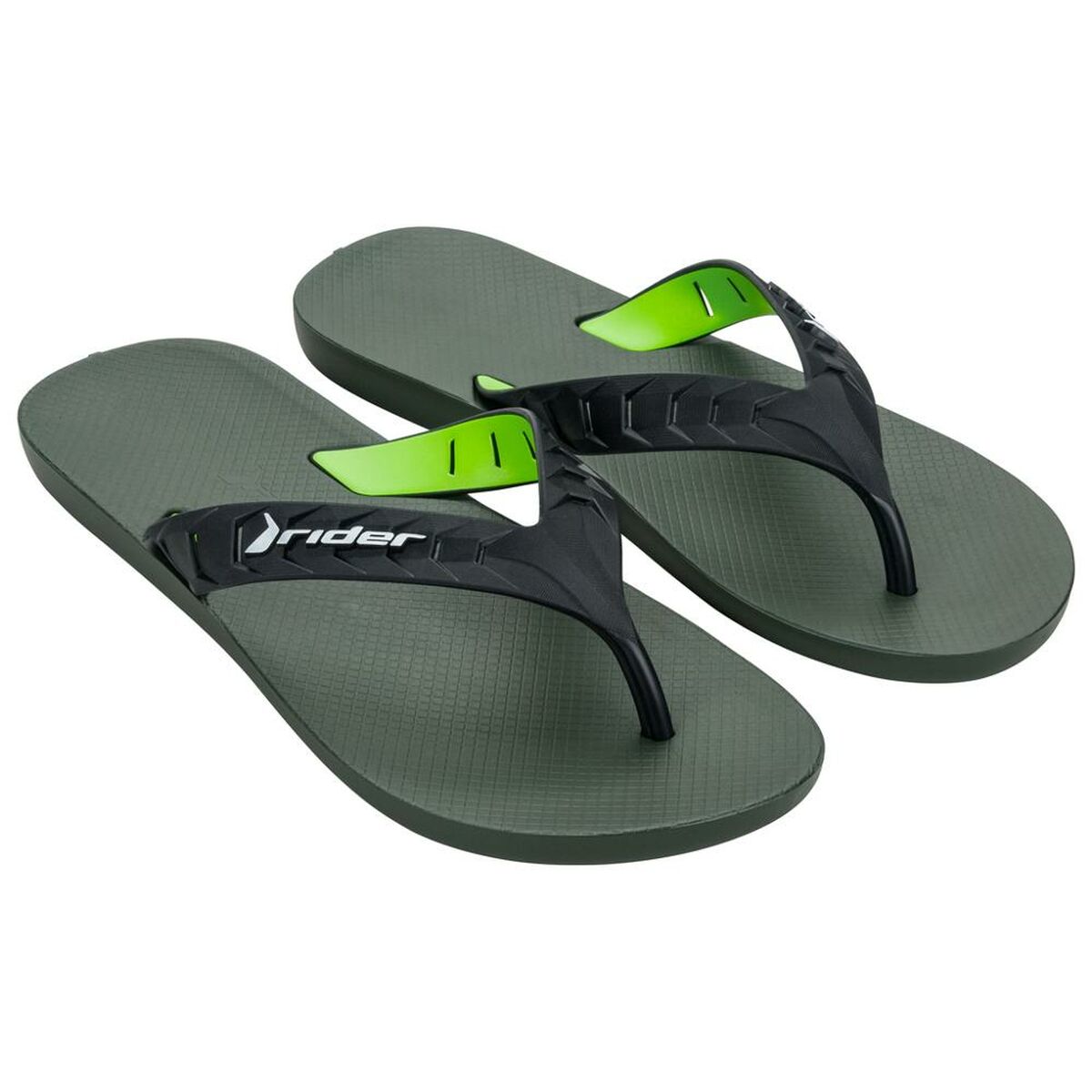 Strandtofflor för män Rider RIDER STREET DUO THONG AD R12430 BC599 Grön
