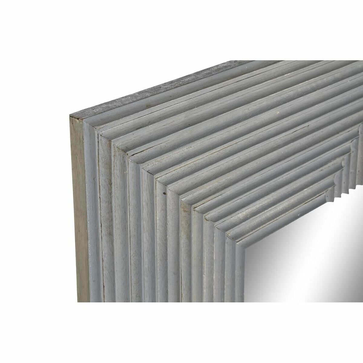 Väggspegel DKD Home Decor Grå 121 x 4 x 121 cm - 3