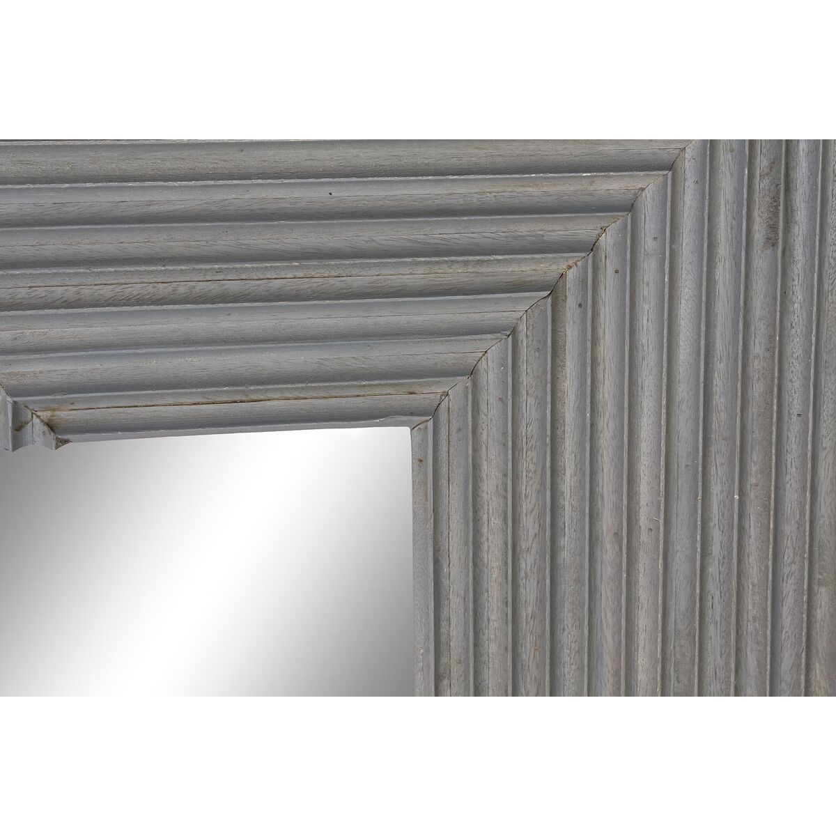 Väggspegel DKD Home Decor Grå 121 x 4 x 121 cm - 2