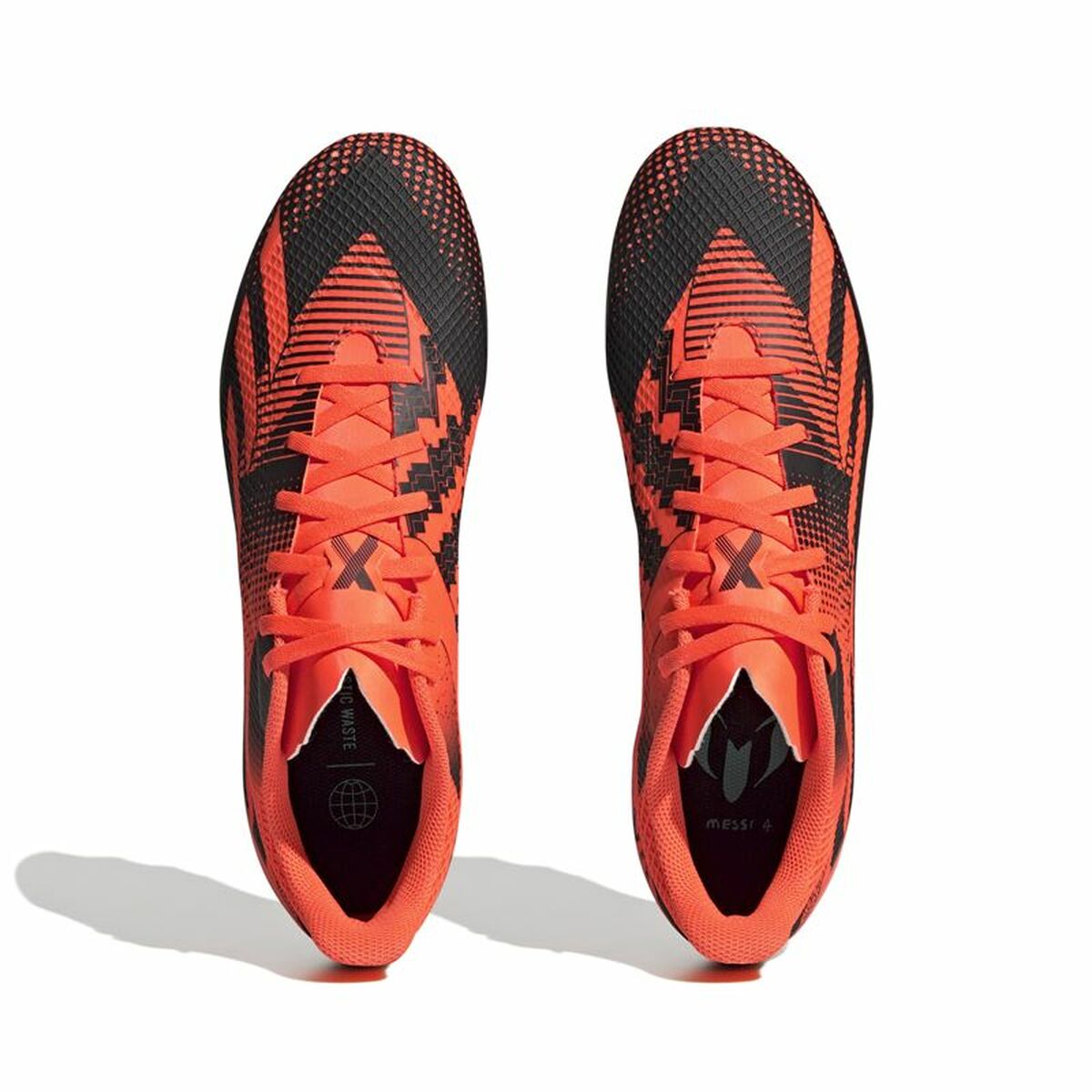 Fotbollsskor för vuxna Adidas X Speedportal Messi.4 FxG Orange - 5