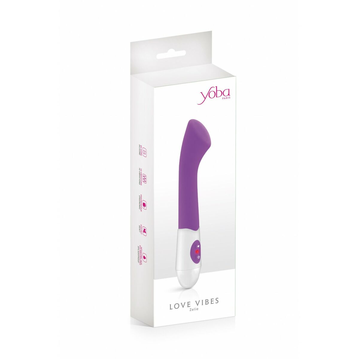 Spot Vibrator Yoba Purpur Silikon - 3