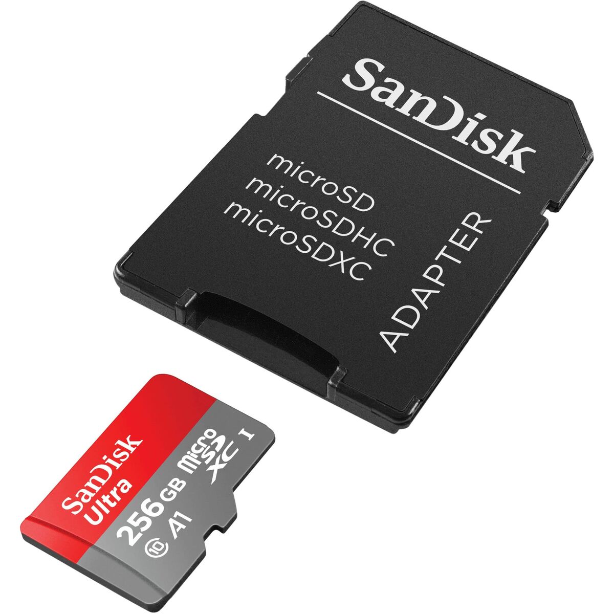 Micro-SD Minneskort med Adapter Western Digital SDSQUAC-256G-GN6MA - 3