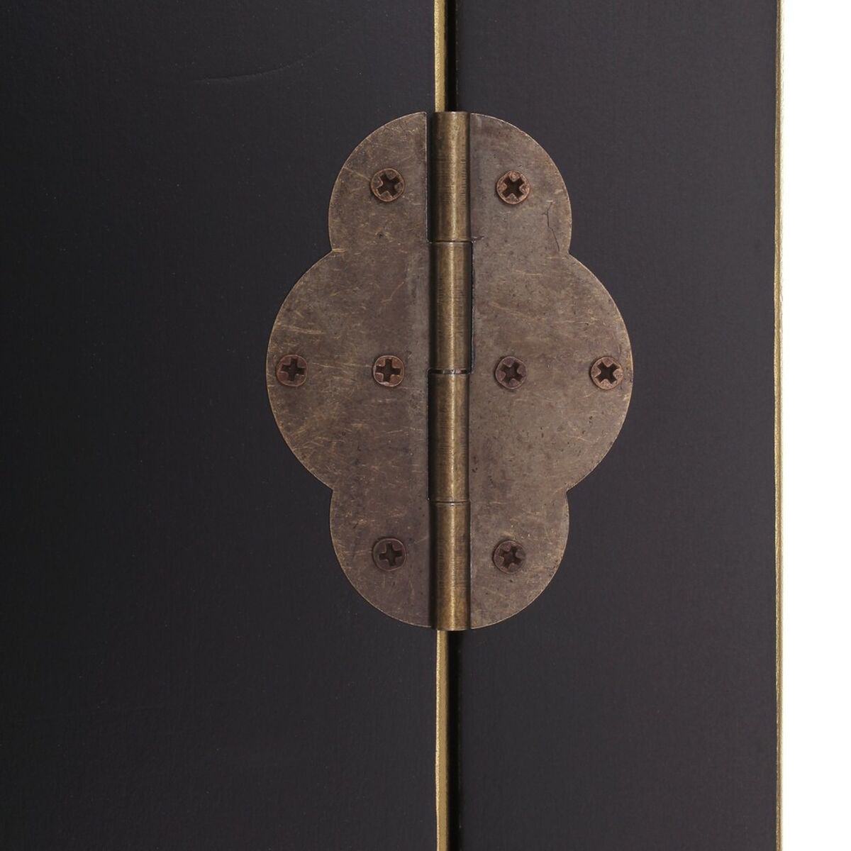 Skåp ORIENTE 55 x 33 x 185 cm Svart - 4