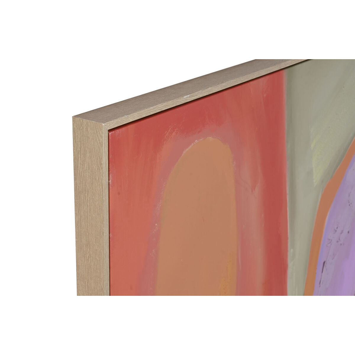 Kanvas Home ESPRIT Orange Malva-färg Modern Urban 100 x 4 x 140 cm (2 antal) - 2