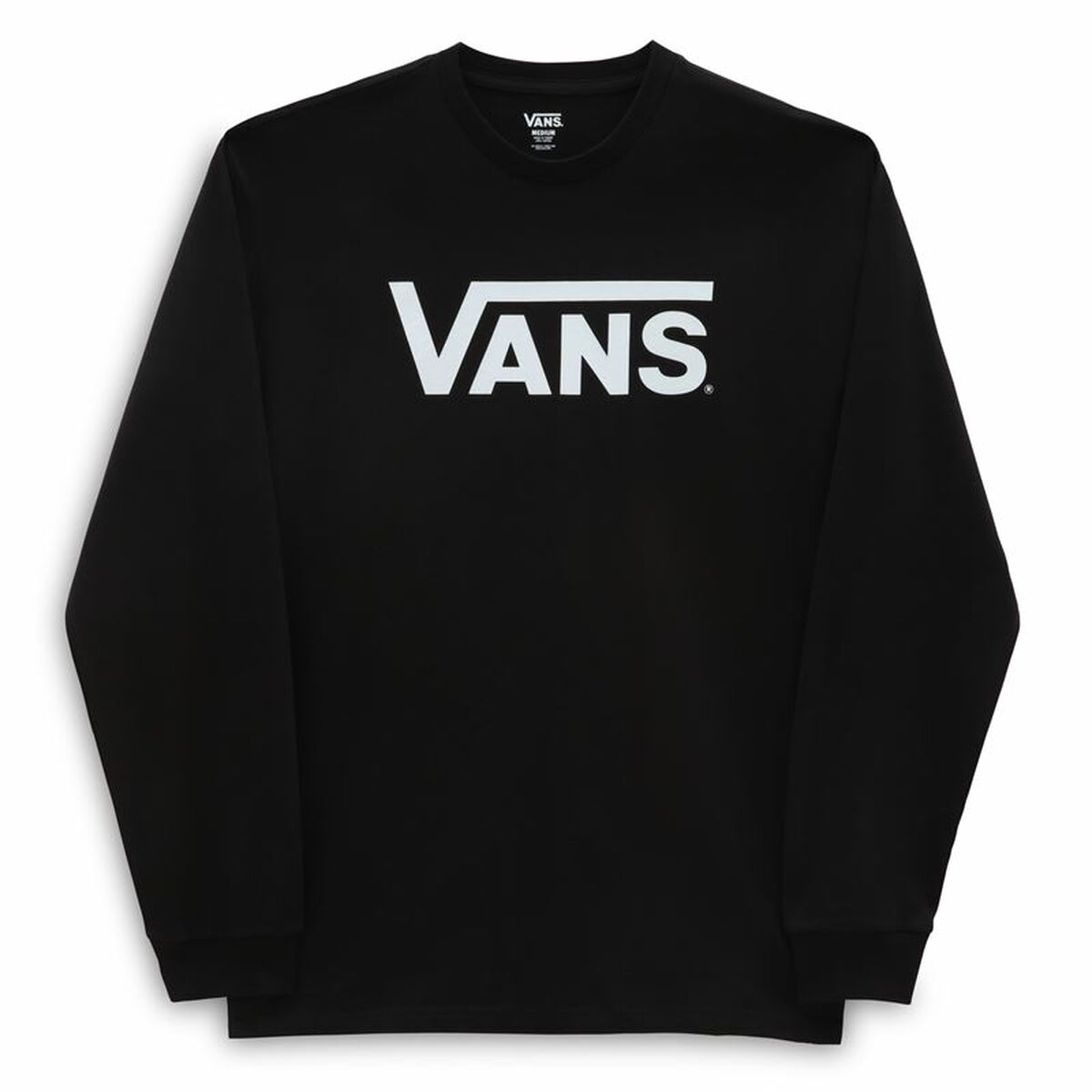 T-shirt med lång ärm Unisex Vans Classic Svart L