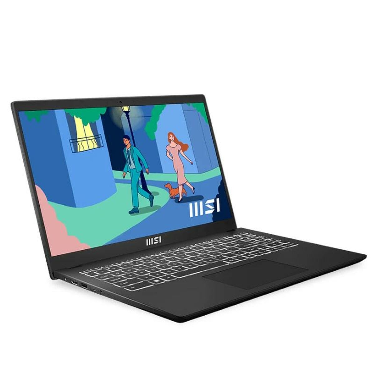 Bärbar dator MSI Modern 15-039XES 15,6" AMD RYZEN 5 7530U 16 GB RAM 8 GB RAM 512 GB 512 GB SSD - 2