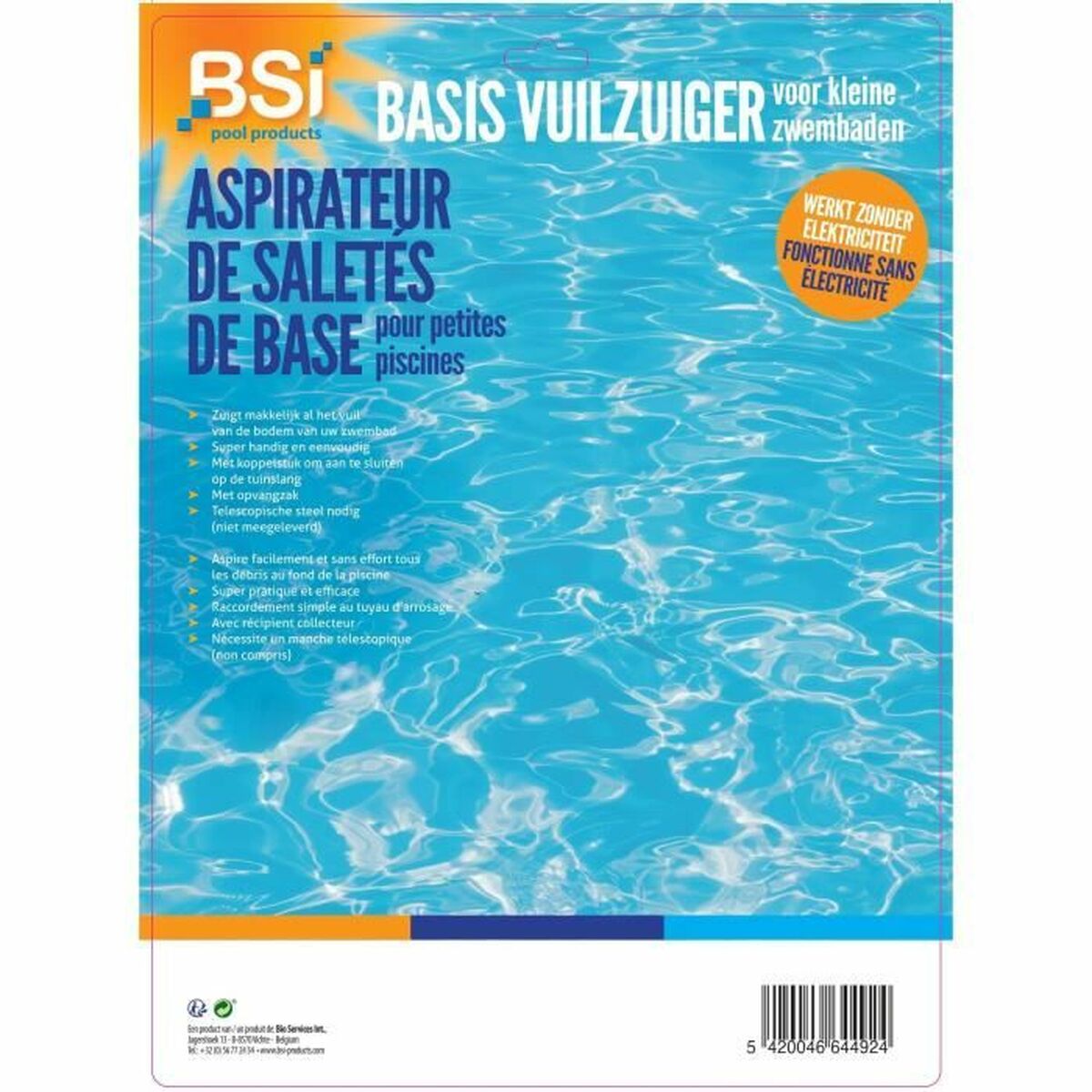 Handhållen Pool Cleaner BSI 30 cm - 3