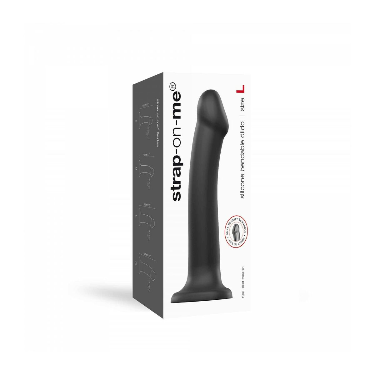 Dildo Strap-on-me 6013151 L Svart - 2