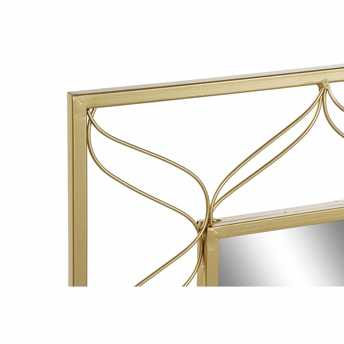 Väggspegel DKD Home Decor Gyllene 70,5 x 2 x 98 cm - 8