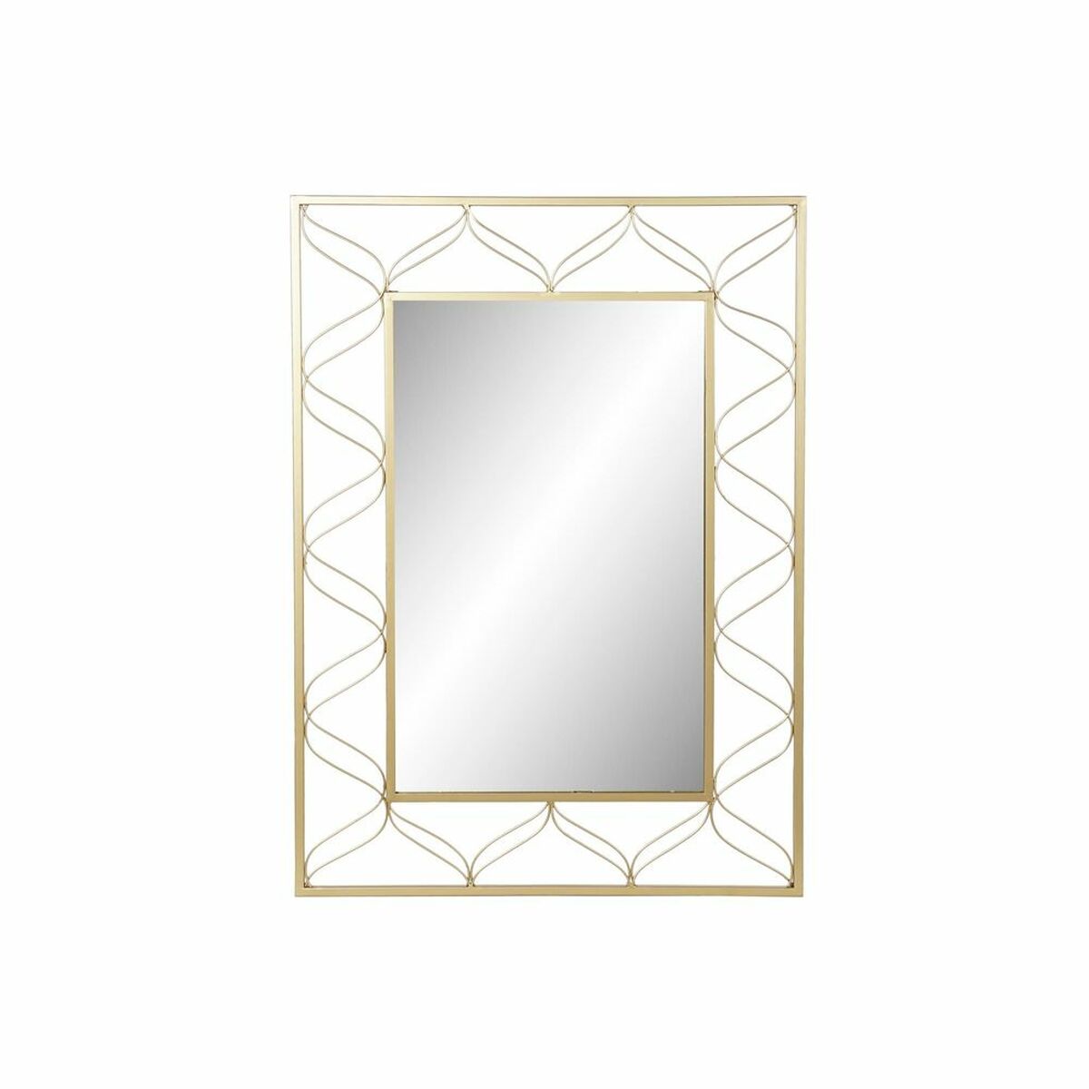Väggspegel DKD Home Decor Gyllene 70,5 x 2 x 98 cm - 7