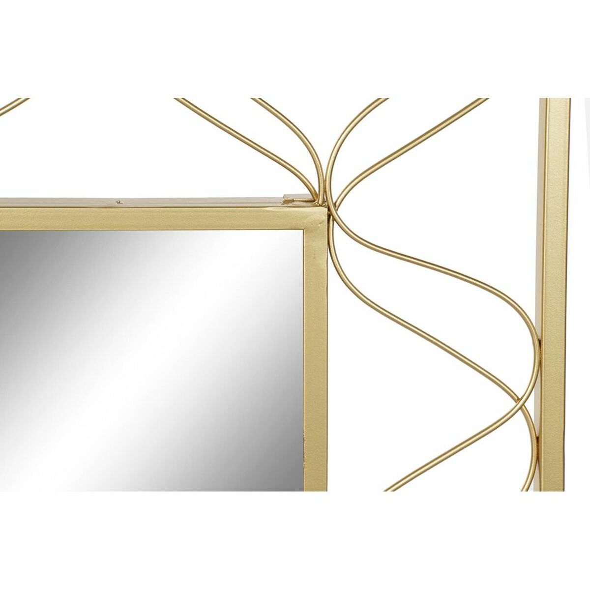 Väggspegel DKD Home Decor Gyllene 70,5 x 2 x 98 cm - 9