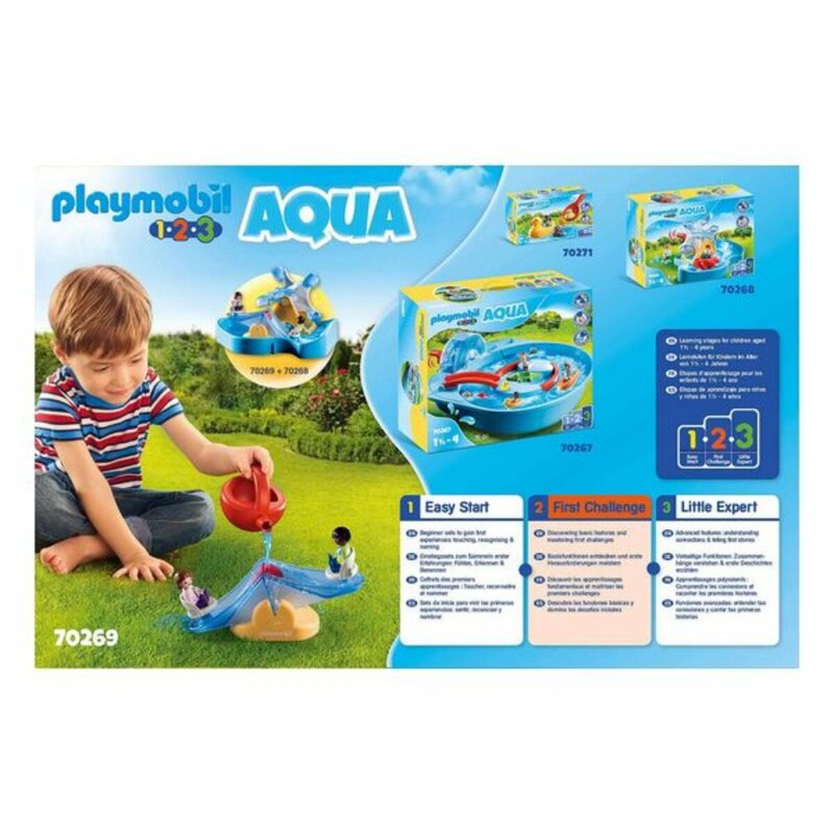 Playset 1,2,3 Water Rocker with Sprinkler Playmobil 70269 ( 7 pcs) - 12