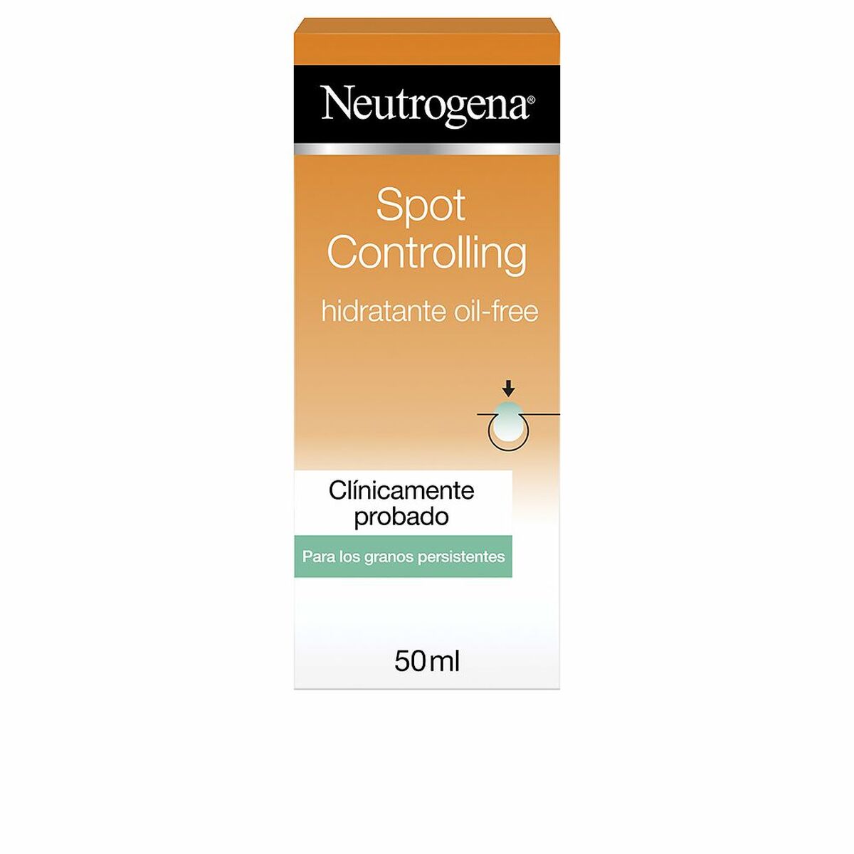 Fuktgivande ansiktskräm Neutrogena Granitos Persistentes 50 ml Fuktgivande Anti-acne - 2