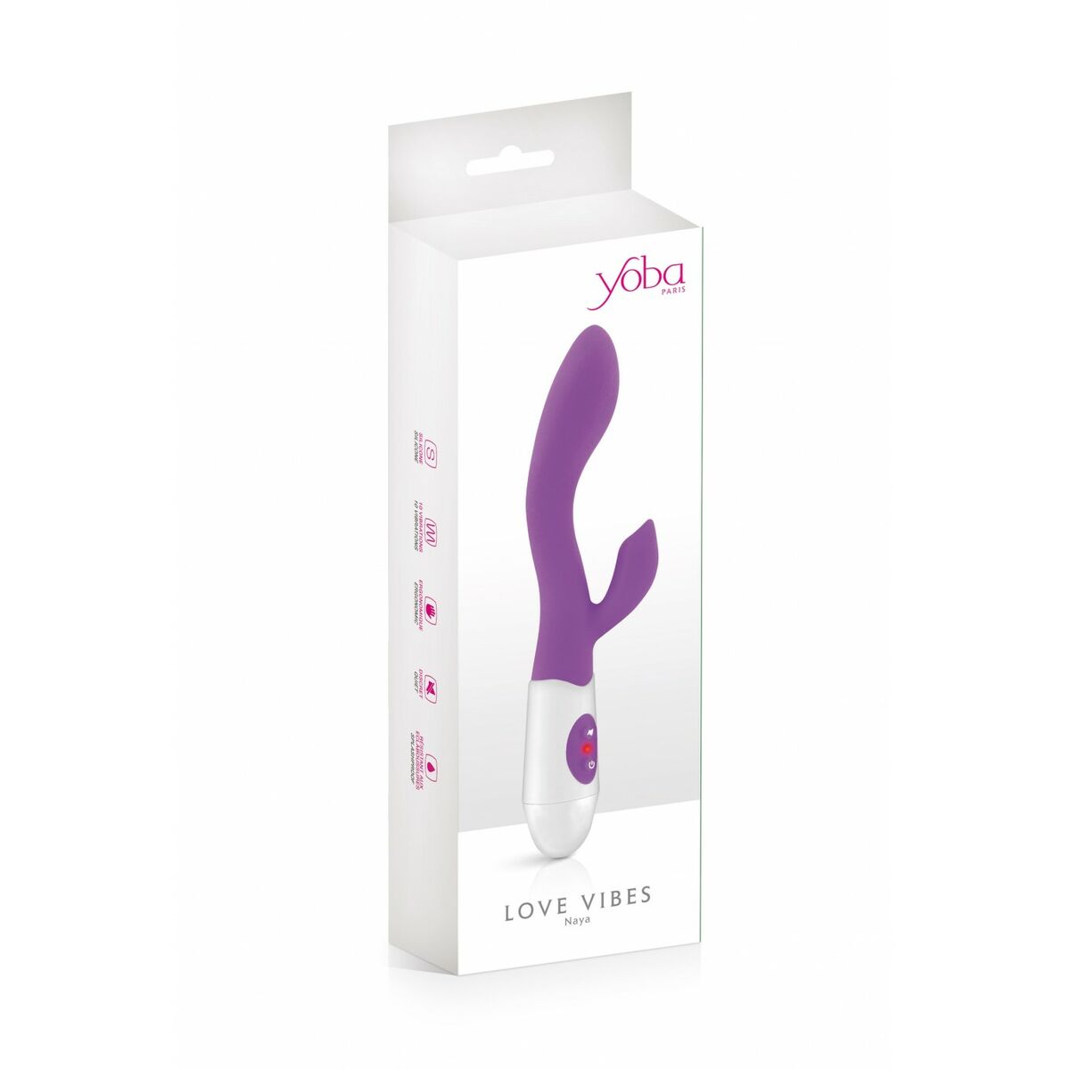 G-spotvibrator Yoba Purpur Silikon - 3