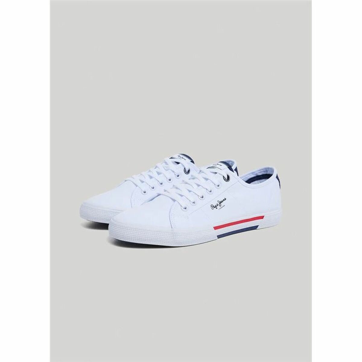 Sportskor Casual Herr Pepe Jeans Brady Men Basic Vit - 4