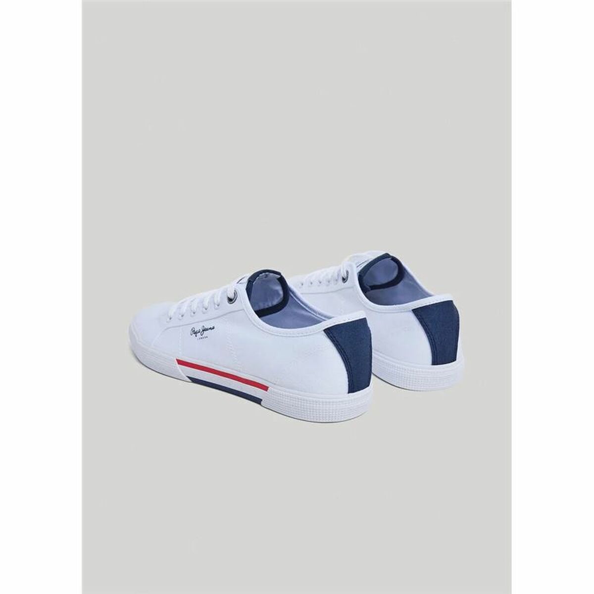Sportskor Casual Herr Pepe Jeans Brady Men Basic Vit - 5
