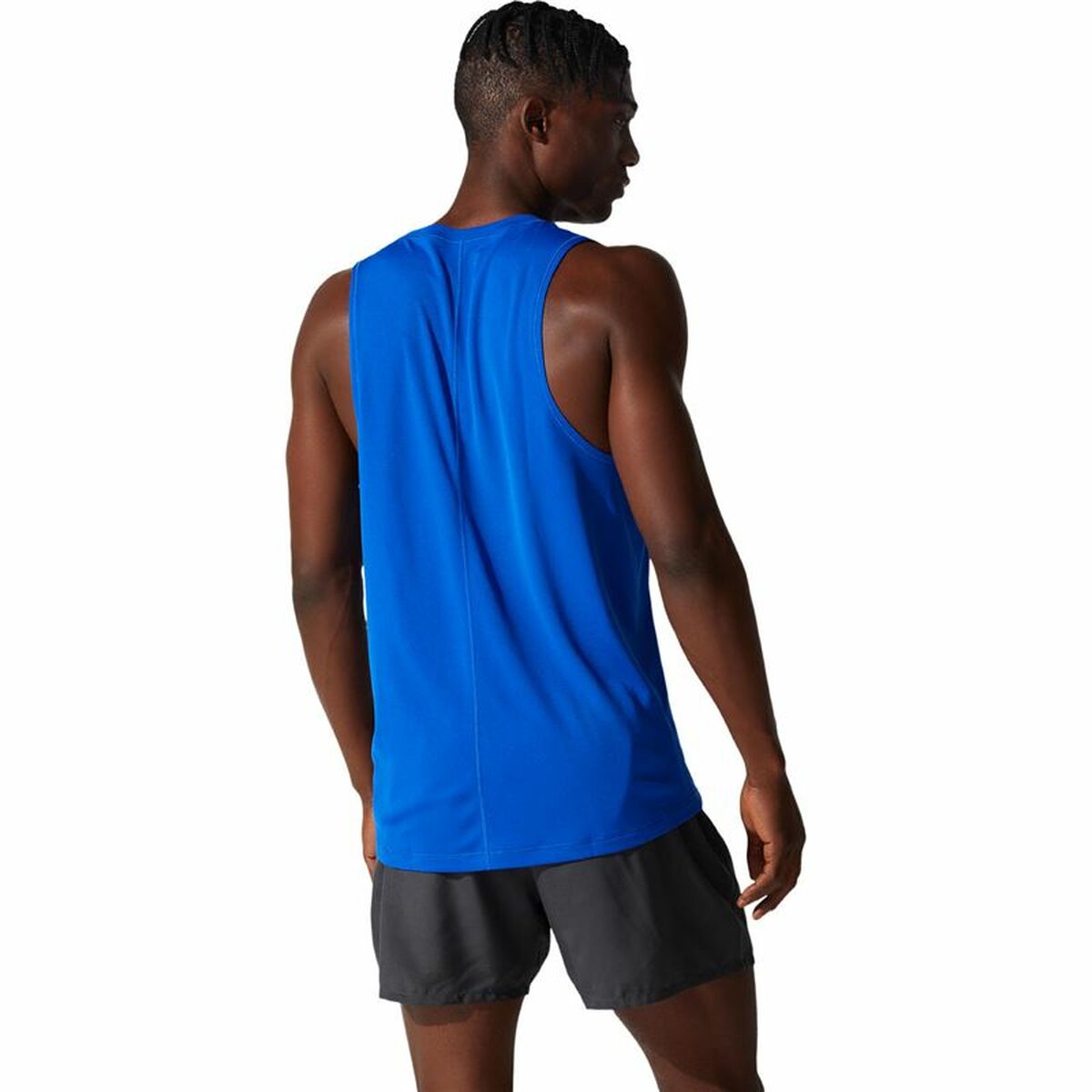 Ärmlös sporttröja Herr Asics Core Singlet Blå - 2