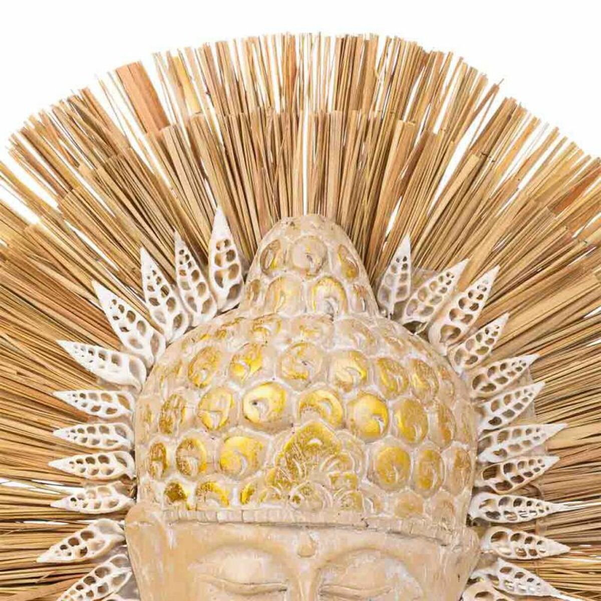 Prydnadsfigur Alexandra House Living Mask 50 x 12 x 44 cm - 4