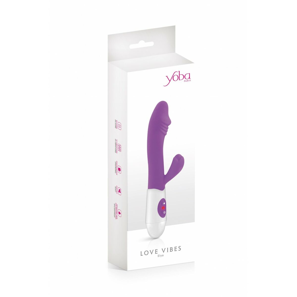 G-spotvibrator Yoba Purpur Silikon - 3