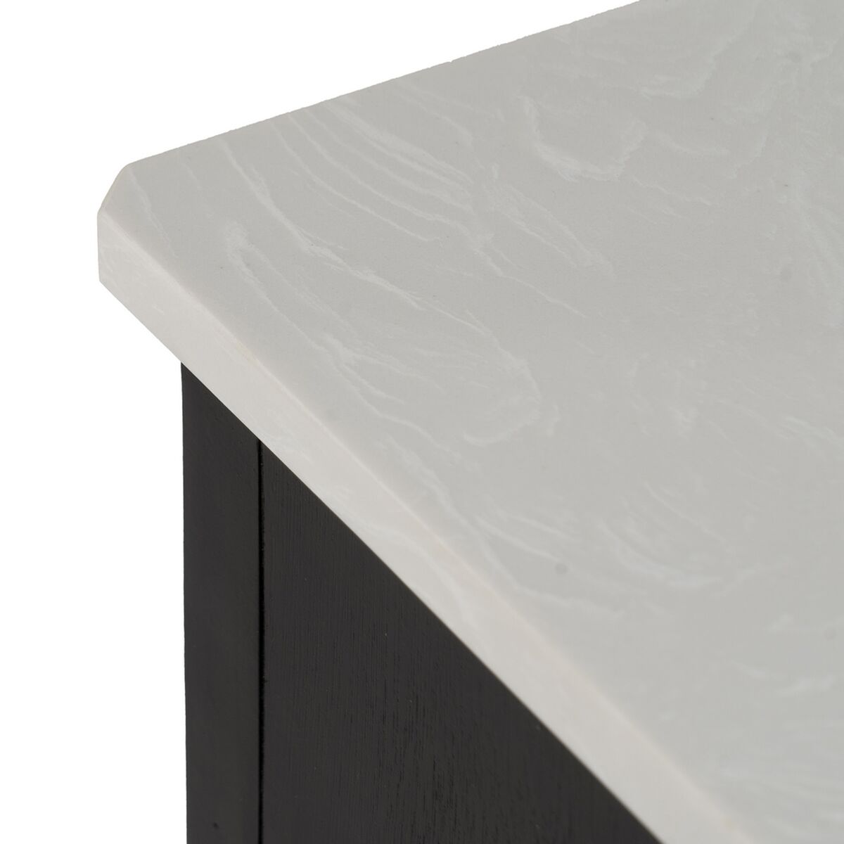 Skänk MODS Vit Svart Trä MDF 90 x 33 x 76 cm - 4