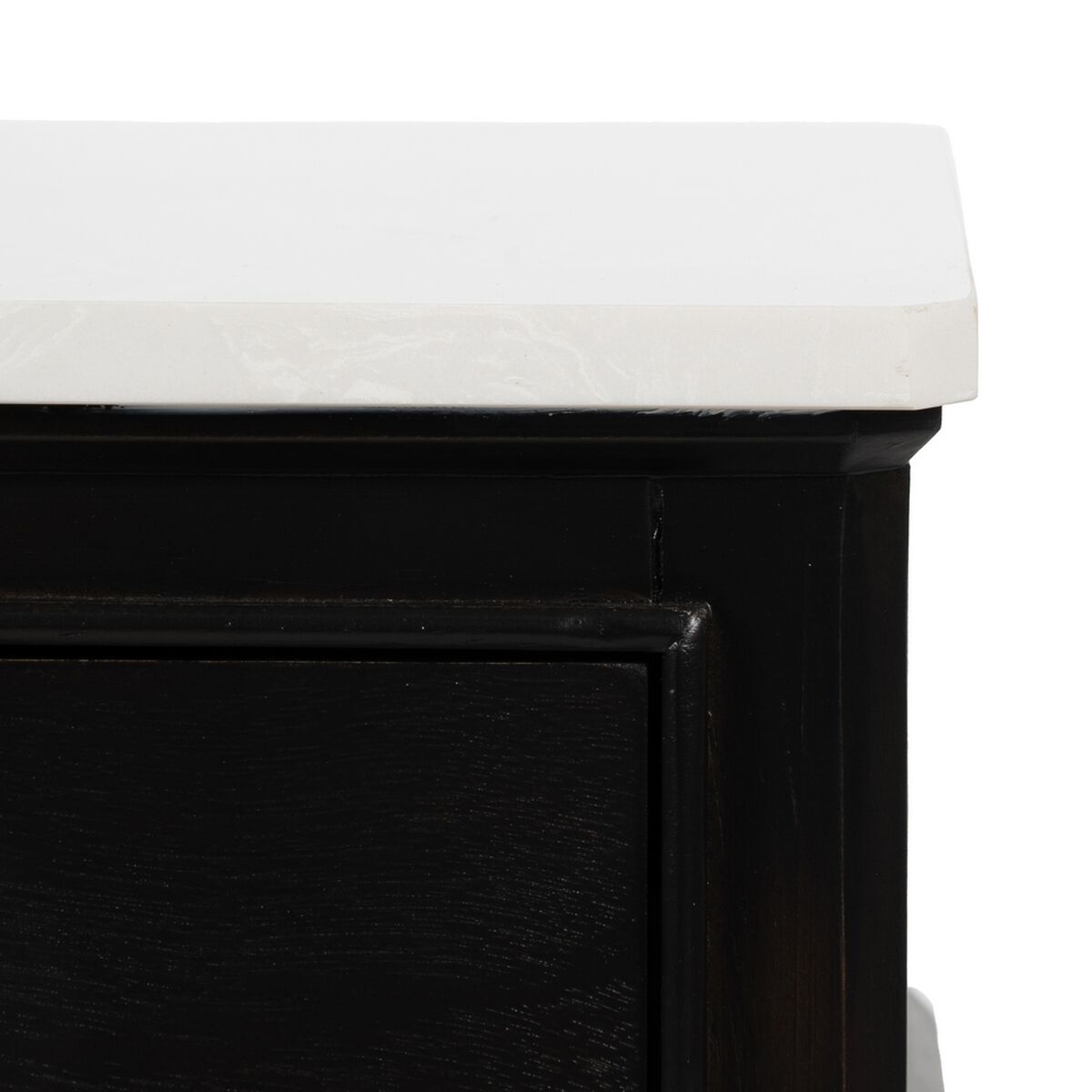 Skänk MODS Vit Svart Trä MDF 90 x 33 x 76 cm - 7