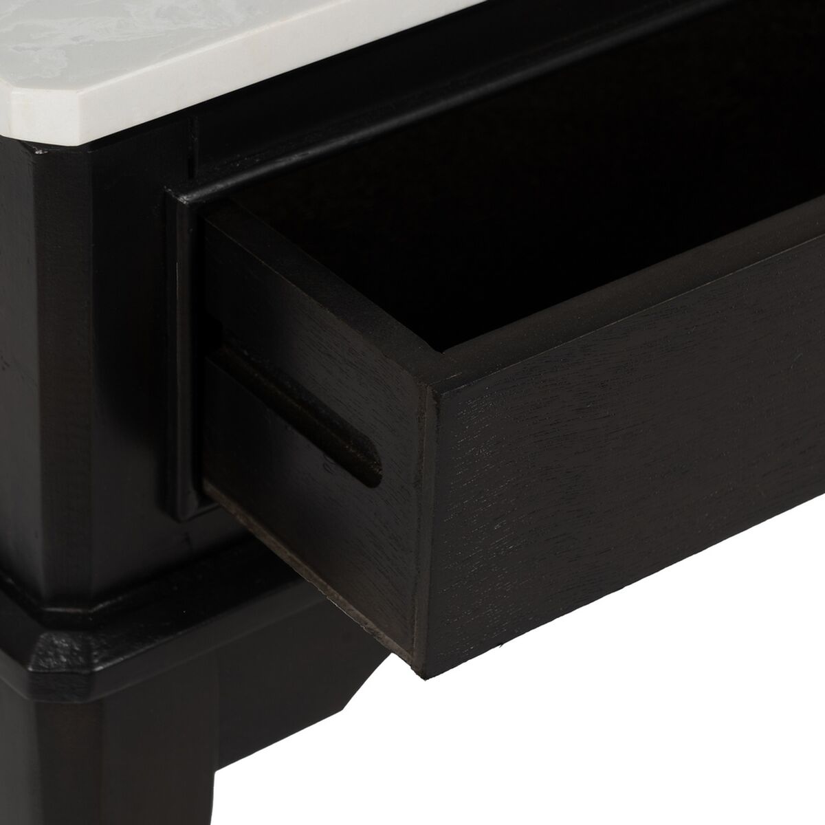 Skänk MODS Vit Svart Trä MDF 90 x 33 x 76 cm - 5