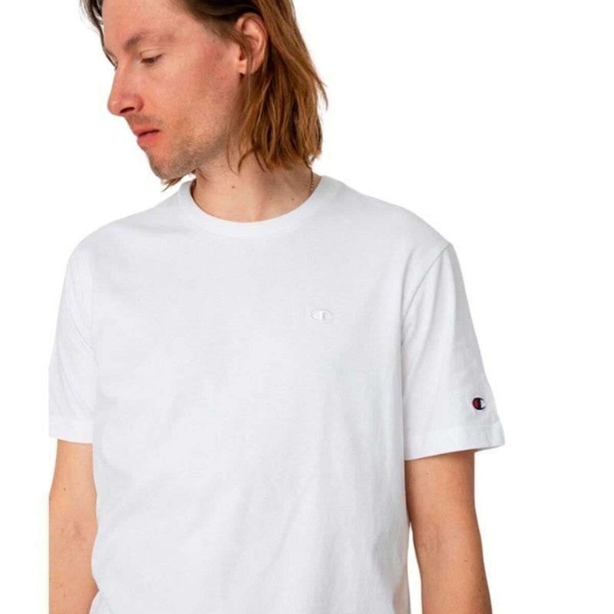 T-shirt med kortärm Herr Champion Crewneck - 3