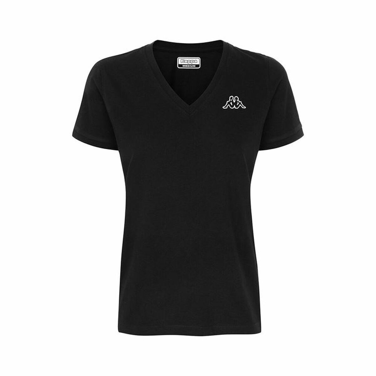 T-shirt med kortärm Dam Kappa Cabou Svart - 14