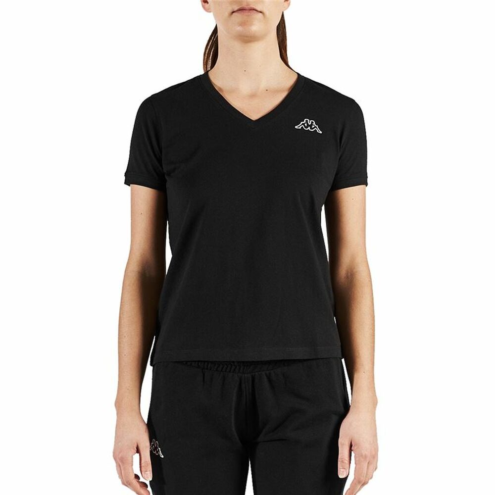 T-shirt med kortärm Dam Kappa Cabou Svart - 5