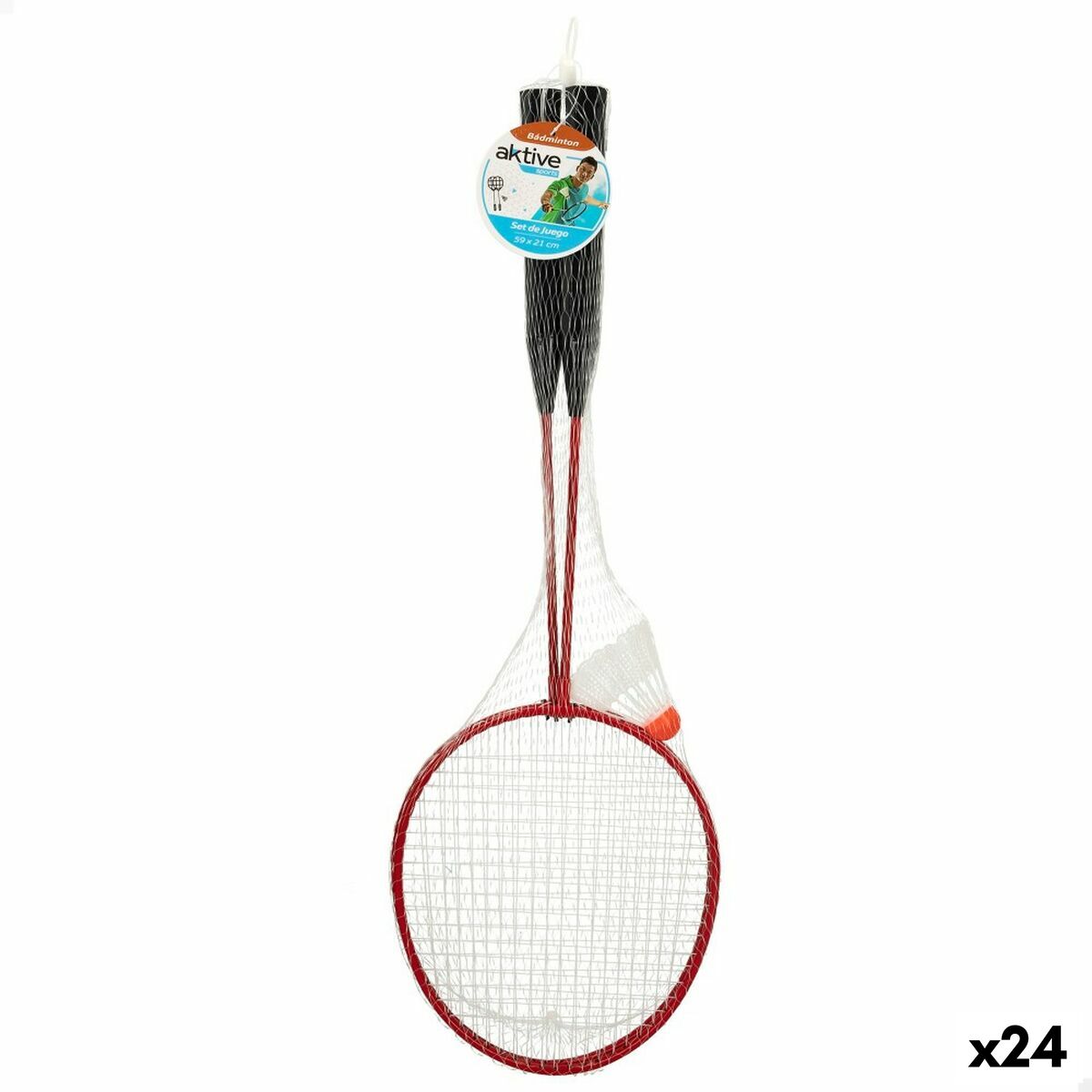 Badmintonset Aktive 24 antal