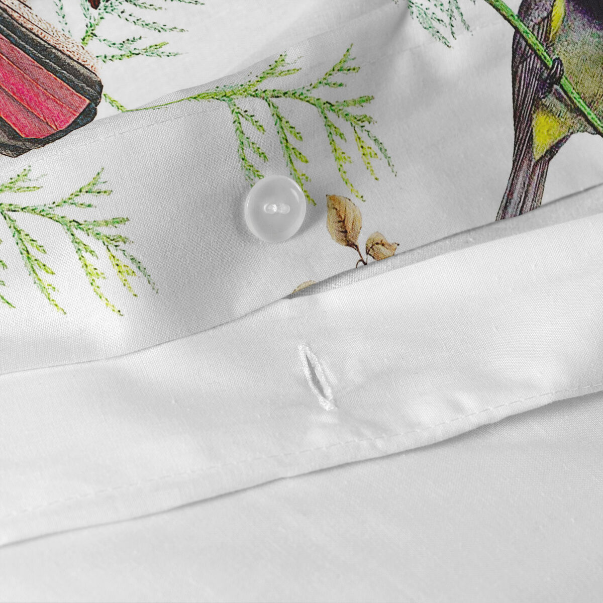 Påslakan HappyFriday Birds of paradise Multicolour 240 x 220 cm - 13