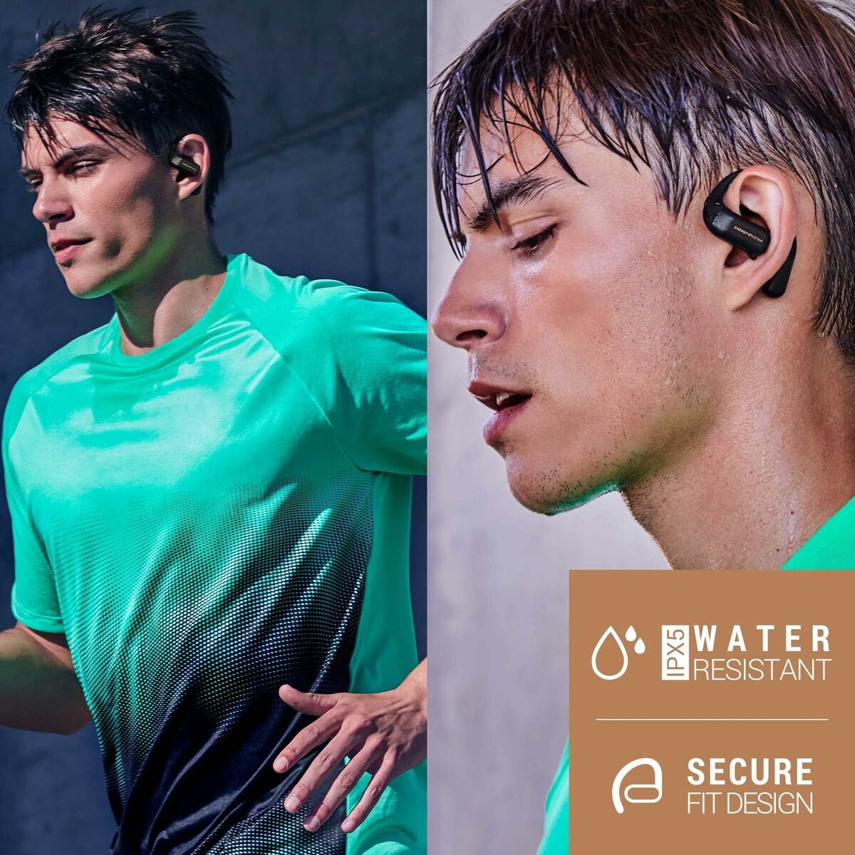 Ear Bluetooth hörlurar Energy Sistem 458820 Svart - 5
