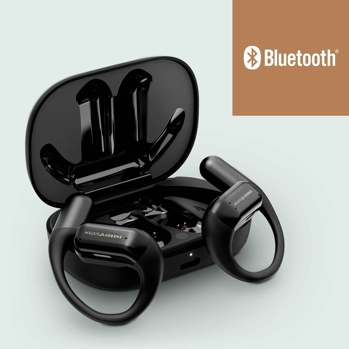 Ear Bluetooth hörlurar Energy Sistem 458820 Svart - 3