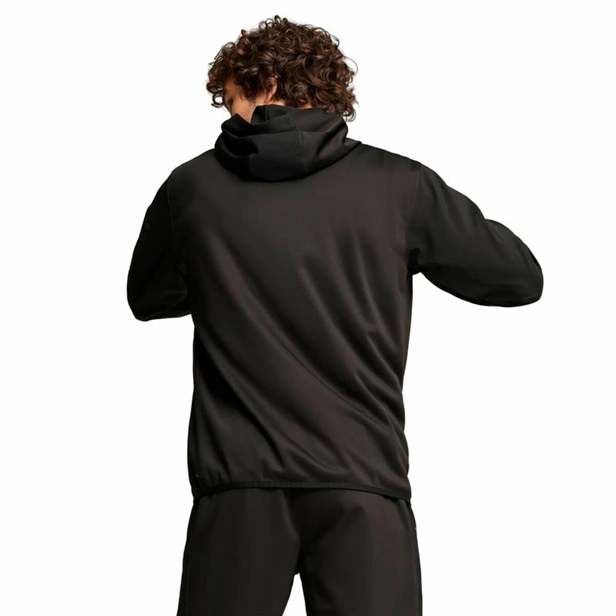 Tröja med huva Herr Puma Flex Panelled Jacket Svart - 4