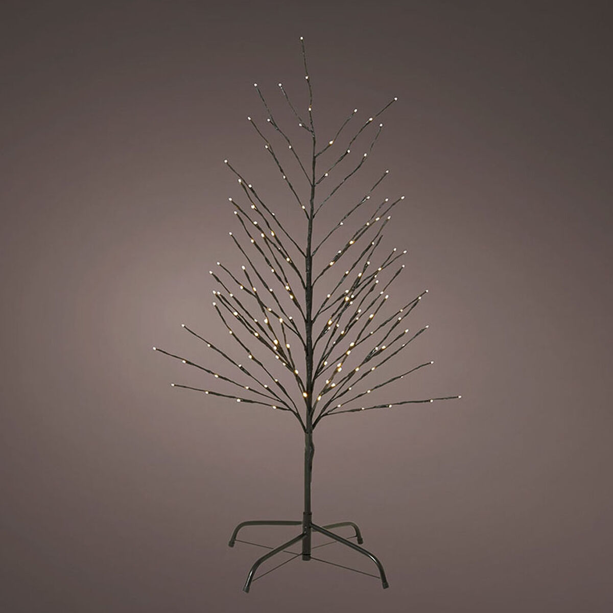 Julgran 493459 LED Batteri Svart Ø 80 x 150 cm