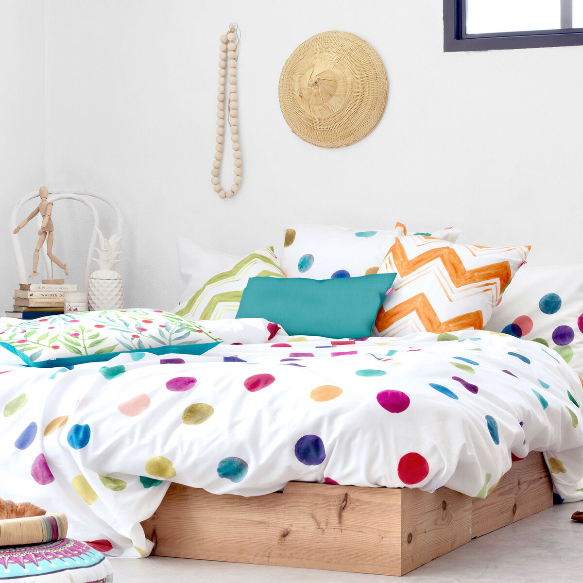 Påslakan HappyFriday Confetti Multicolour 155 x 220 cm - 5