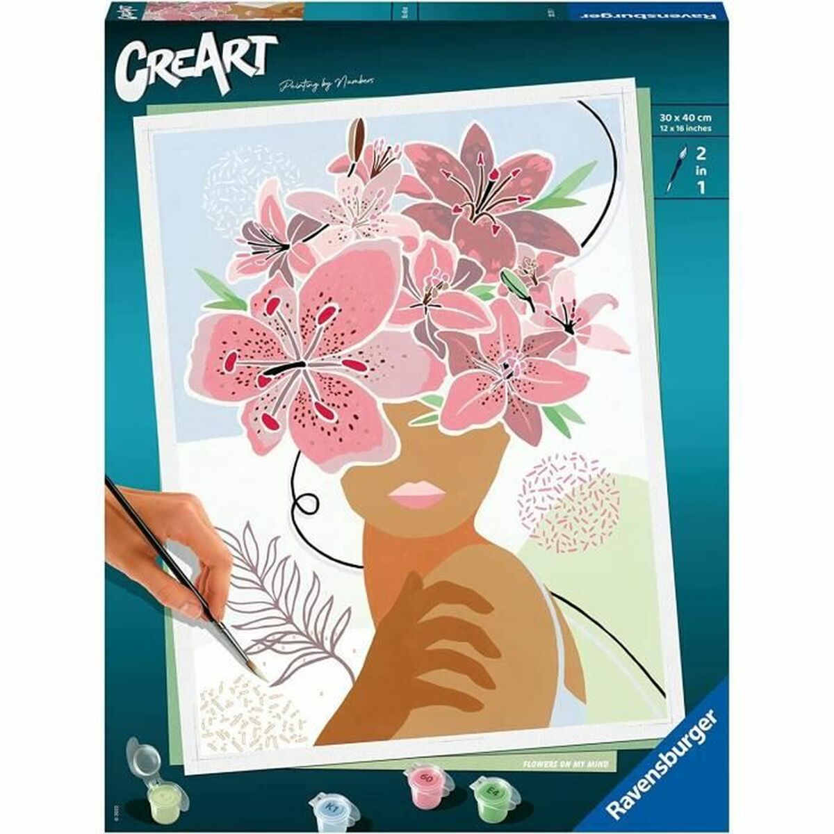 Craft Game Ravensburger Flowers on My Mind Multicolour Papp