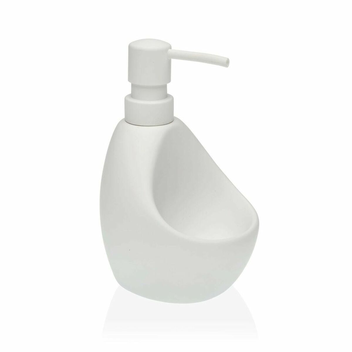 Tvåldispenser Versa Vit Keramik ABS (9,5 x 16,5 x 11 cm) - 2