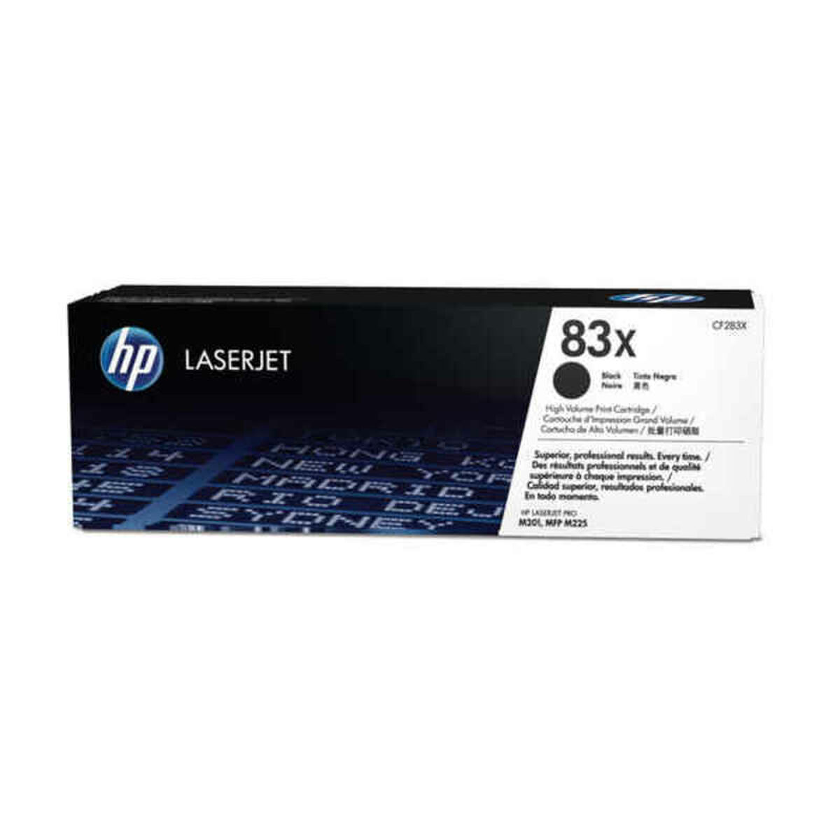 Toner HP CF283X Svart - 2