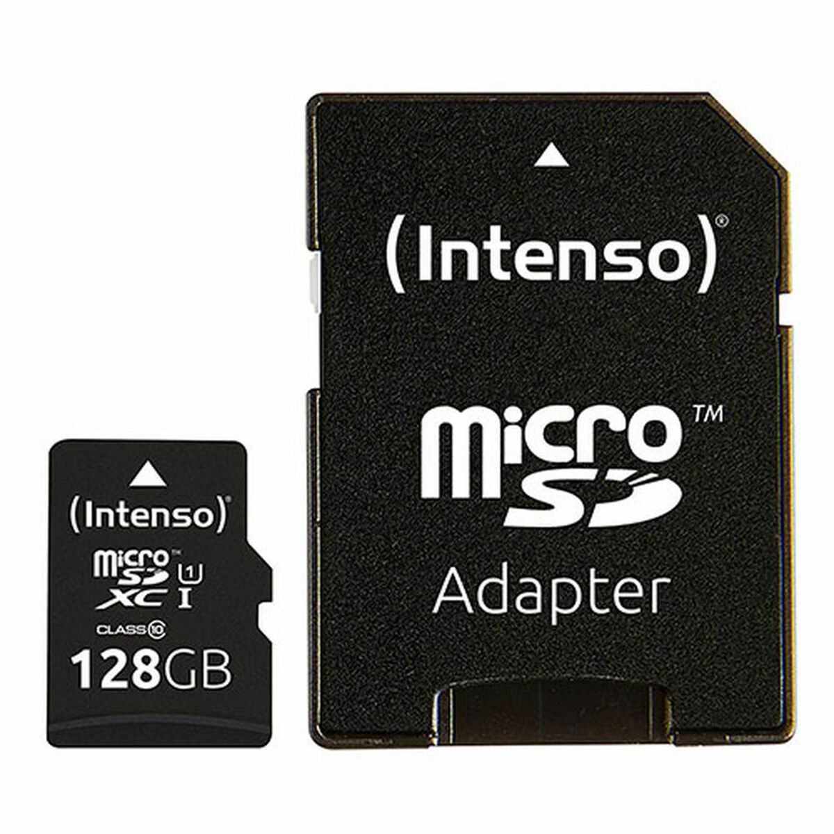 Micro-SD Minneskort med Adapter INTENSO 128GB microSDXC 128 GB