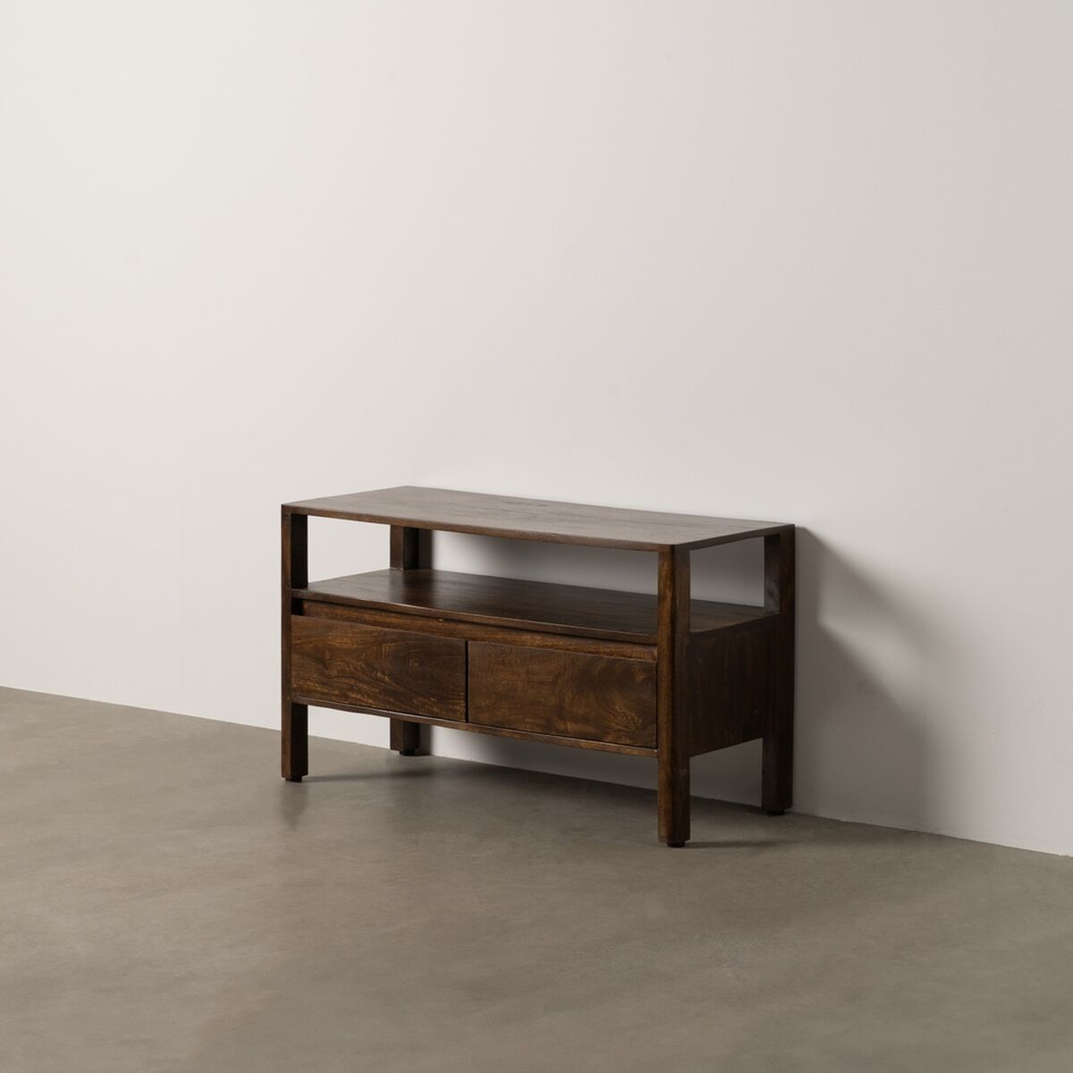 Avlastningsmöbler KURT Brun Mangoträ 97 x 40 x 55 cm - 2