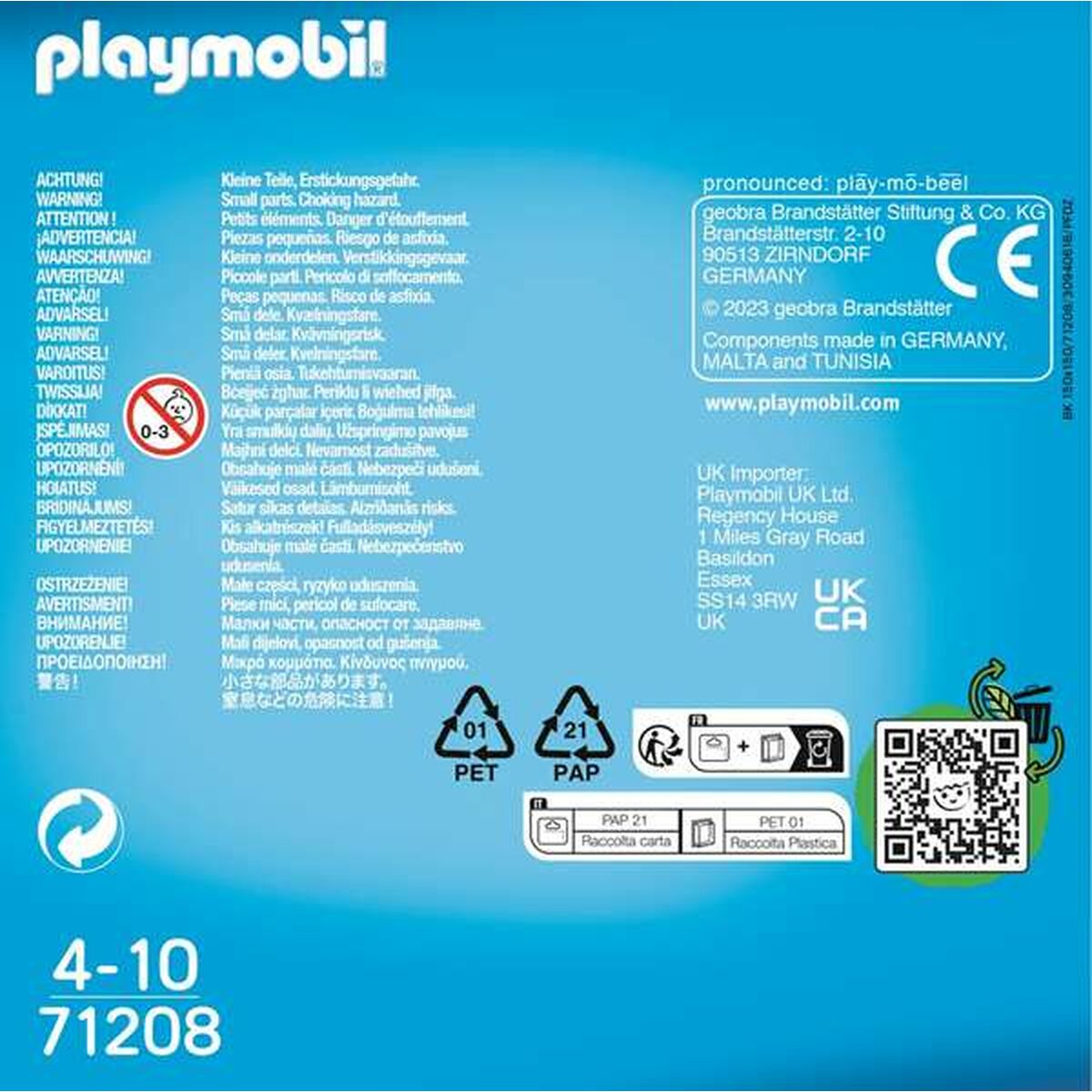 Actionfigurer Playmobil 71208 Prins Prinsessa 15 Delar Duo - 3